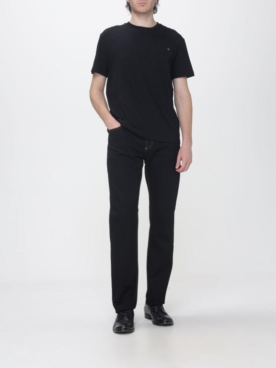 26FW 발렌티노 가라바니 반팔 티셔츠 VMG10VBGR 0NO Black - VALENTINO GARAVANI