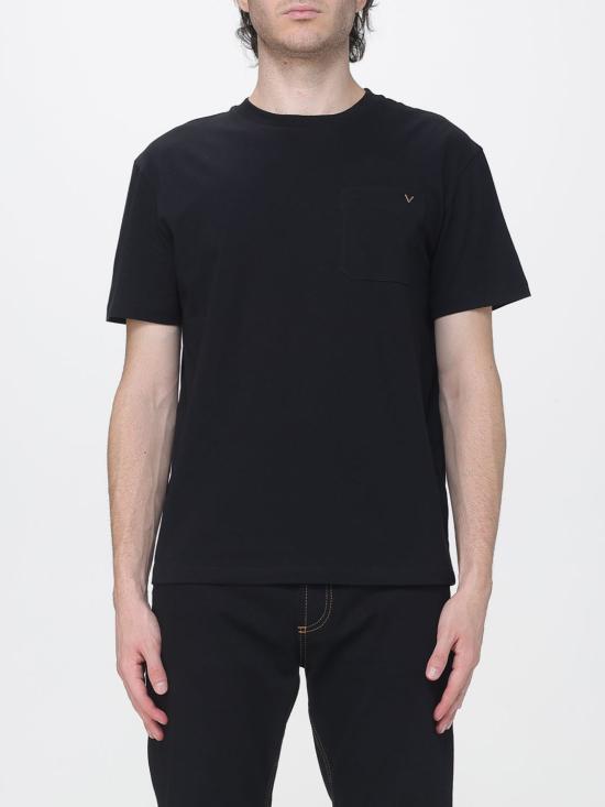 26FW 발렌티노 가라바니 반팔 티셔츠 VMG10VBGR 0NO Black