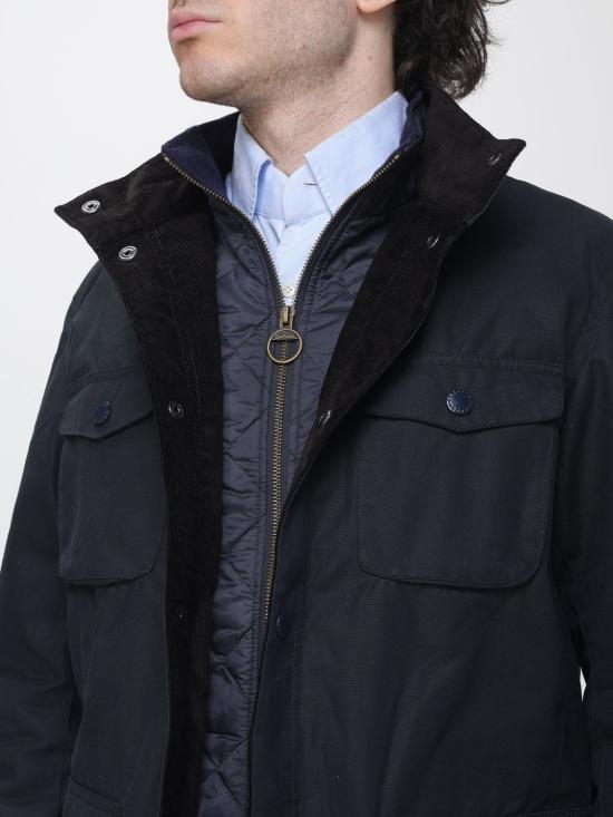 26FW 바버 오그스톤 왁스 자켓 MWX0700 NY51 Blue - BARBOUR