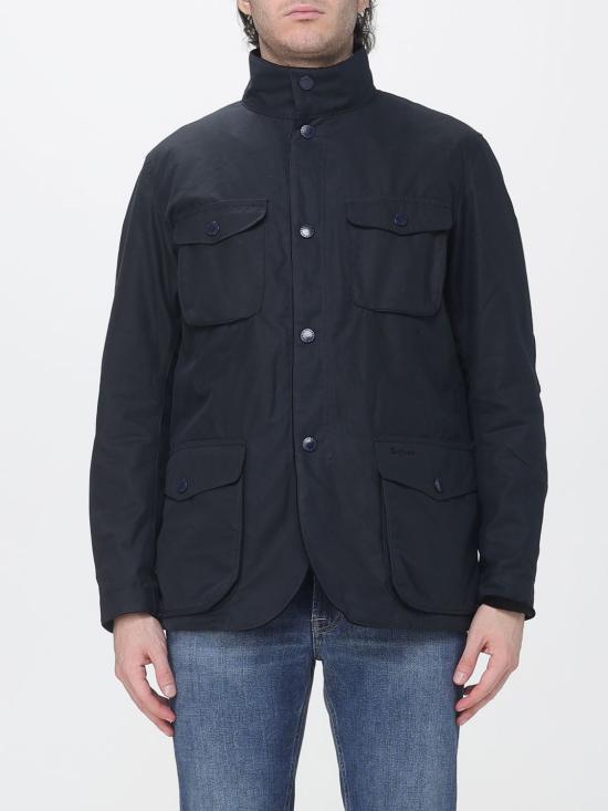 26FW 바버 오그스톤 왁스 자켓 MWX0700 NY51 Blue