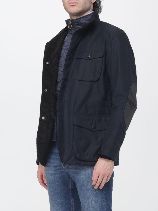 26FW 바버 오그스톤 왁스 자켓 MWX0700 NY51 Blue - BARBOUR