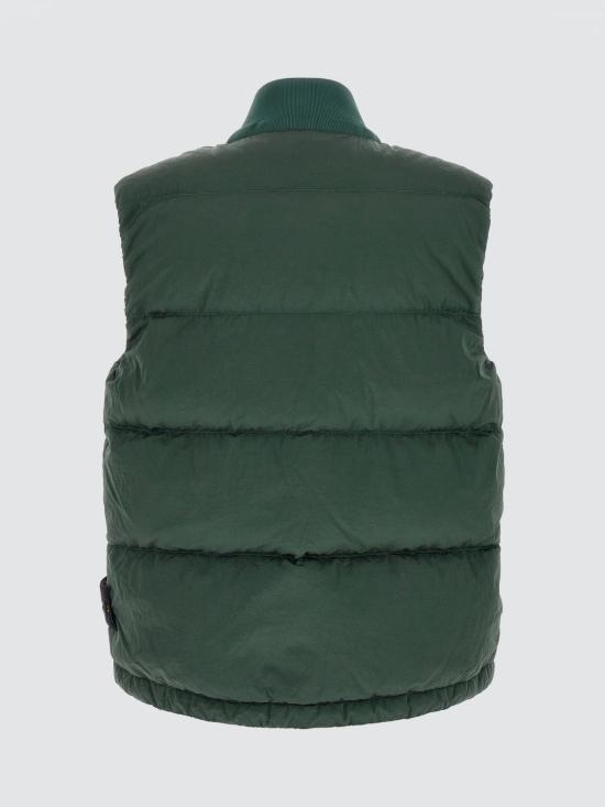 26FW 스톤 아일랜드 패딩 조끼 G100008S0019 V005T Green - STONE ISLAND