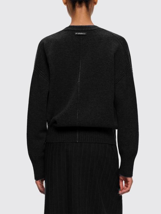 26FW 핑코 스웨터 107212A3G1 Z99 Black - PINKO