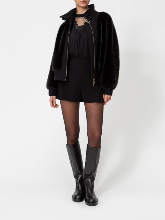 26FW 트윈셋 코트 262TT2180 00006 Black - TWINSET
