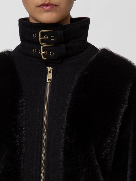 26FW 트윈셋 코트 262TT2180 00006 Black - TWINSET