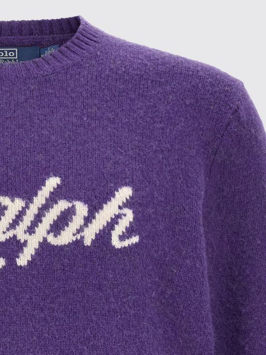 26FW 폴로 랄프로렌 스웨터 710B24668 002 Violet - POLO RALPH LAUREN