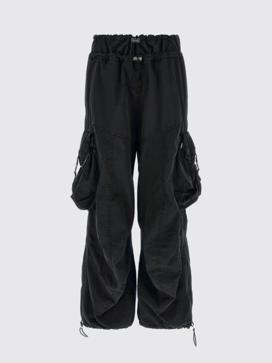 26FW 디 아티코 팬츠 261WCP00313CCP111AA 100 Black - THE ATTICO