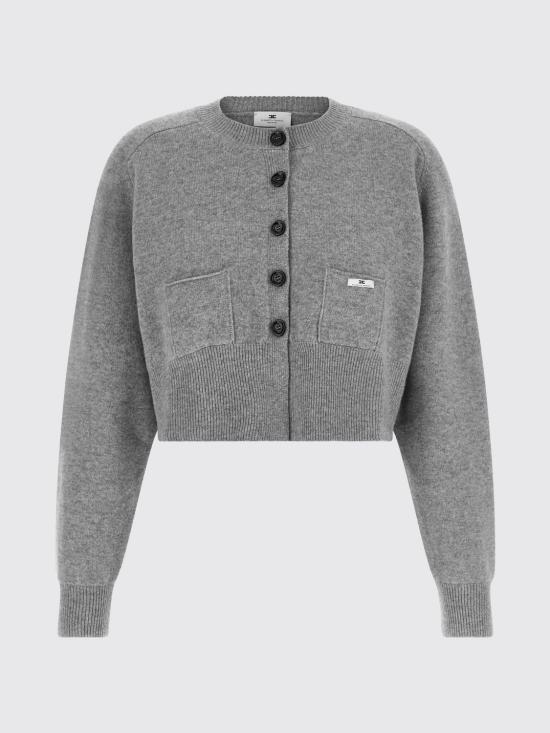 26FW 엘리자베타프랜치 스웨터 MK12T66E2 431 Grey - ELISABETTA FRANCHI