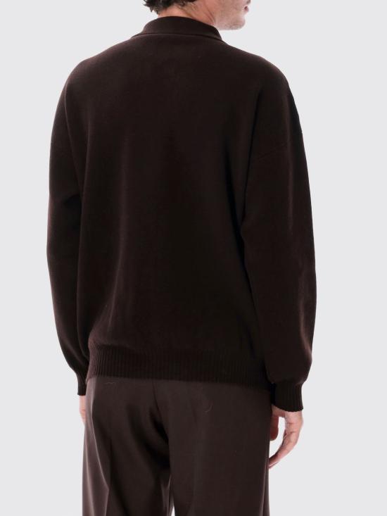 26FW 로베르토 콜리나 폴로 티셔츠 263MYB21004 08 Brown - ROBERTO COLLINA
