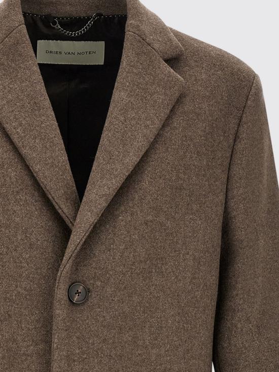 26FW 드리스 반 노튼 코트 0202084216 811 Brown - DRIES VAN NOTEN