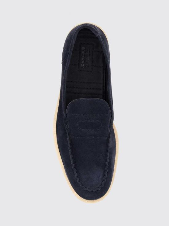 26FW 존롭 로퍼 B0222FL 5A Blue - JOHN LOBB