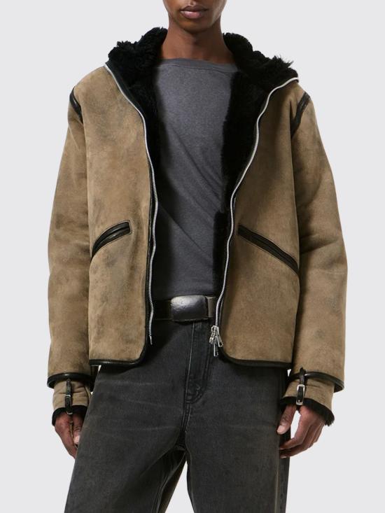 26FW 아워레가시 풀 집 드라이 시어링 자켓 풀 집 드라이 시어링 자켓 M4269FS Brown
