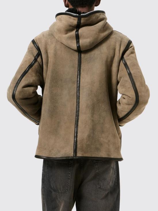 26FW 아워레가시 풀 집 드라이 시어링 자켓 풀 집 드라이 시어링 자켓 M4269FS Brown - OUR LEGACY