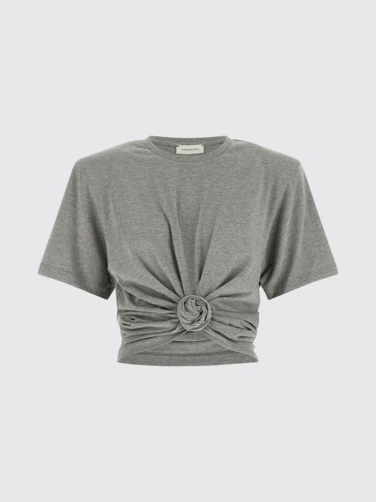 26FW 마그다뷰트림 반팔 티셔츠 172926 Grey - MAGDA BUTRYM