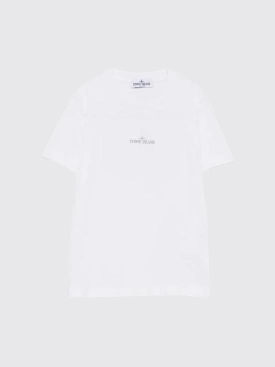 26FW [키즈] 스톤 아일랜드 티셔츠 2100005S0513 V0001 White