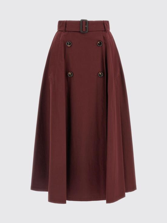 26FW 버버리 스커트 8130327 Burgundy - BURBERRY
