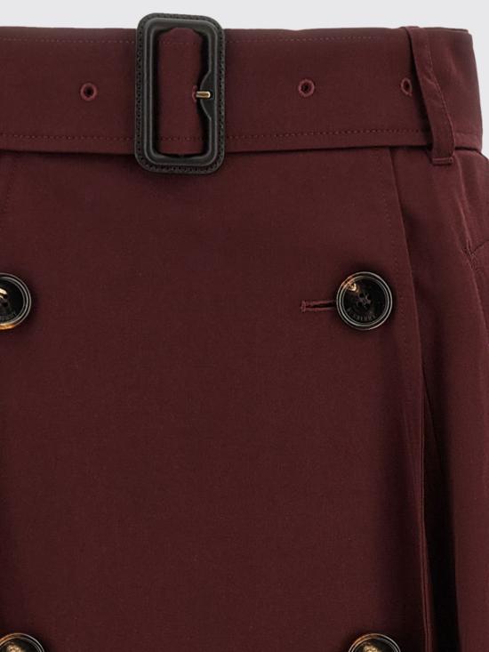 26FW 버버리 스커트 8130327 Burgundy - BURBERRY