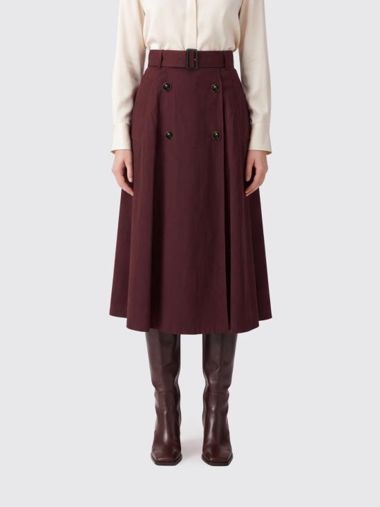 26FW 버버리 스커트 8130327 Burgundy