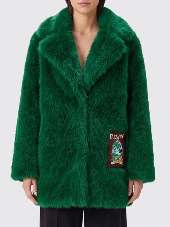26FW 팜 리오 코트 369078 L0013 Green