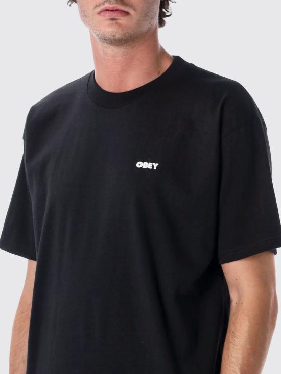 26FW 오베이 반팔 티셔츠 165264482 Black - OBEY
