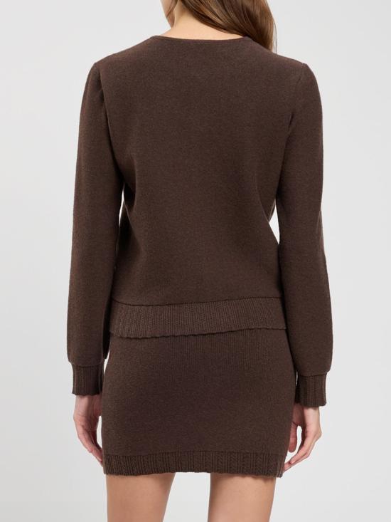 26FW 트윈셋 스웨터 262LI3BCC 13677 Brown - TWINSET