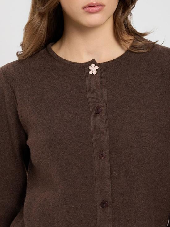 26FW 트윈셋 스웨터 262LI3BCC 13677 Brown - TWINSET