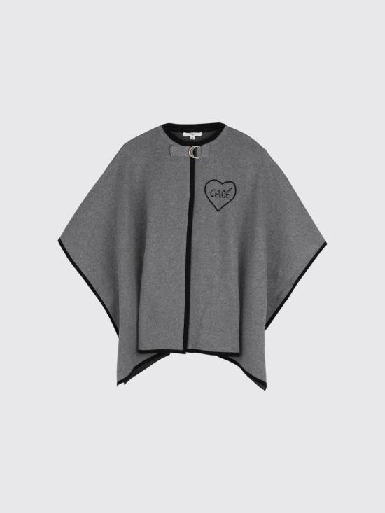 26FW [키즈] 끌로에 코트 C21272 A46 Grey