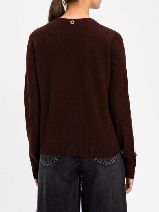 26FW 액티튜드 트윈세트 스웨터 262AP3021 13655 Brown - ACTITUDE TWINSET