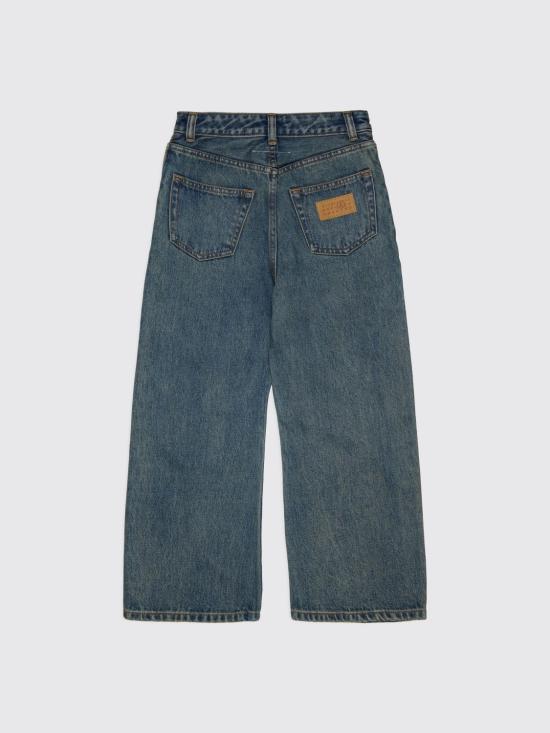 26FW [키즈] MM6 메종마르지엘라 팬츠 M61034MM08D M601 Denim - MM6 MAISON MARGIELA