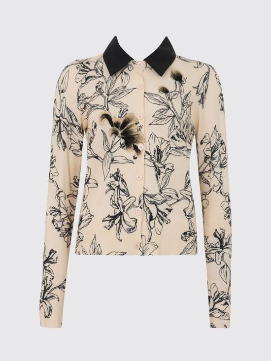 26FW 트윈셋 폴로 티셔츠 262LI3HBB 13942 Beige - TWINSET