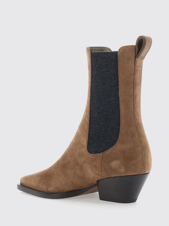 26FW 브루넬로 쿠치넬리 부츠 MZSFC3080P C9773 Brown - BRUNELLO CUCINELLI