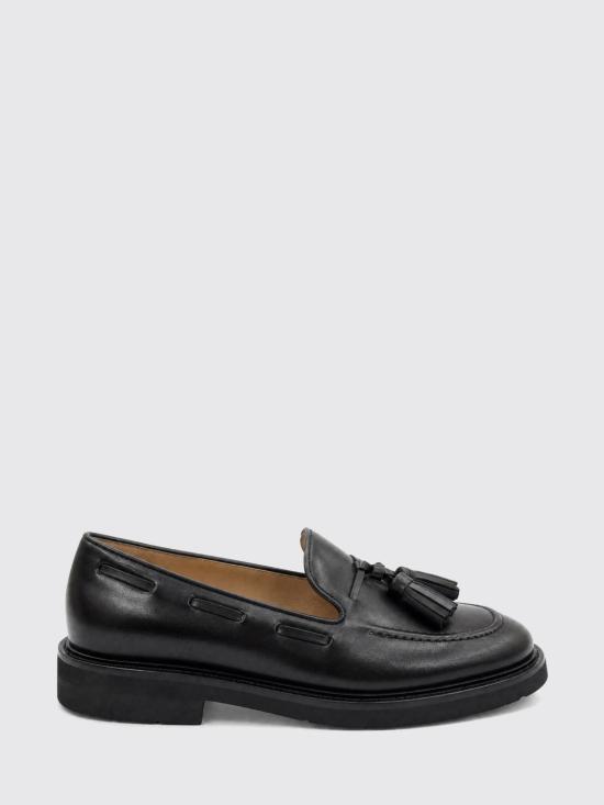26FW 안나에프 로퍼 1800NATUR NERO Black
