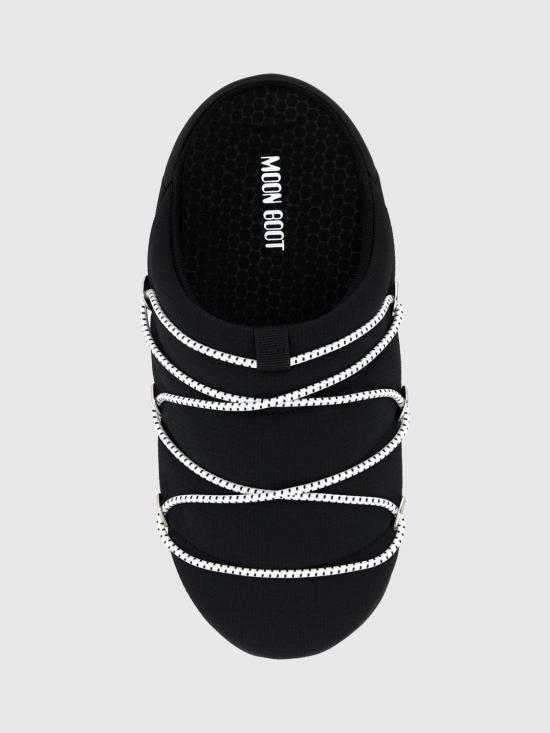 26FW 문부츠 플랫 슈즈 2410020 N001 Black - MOON BOOT