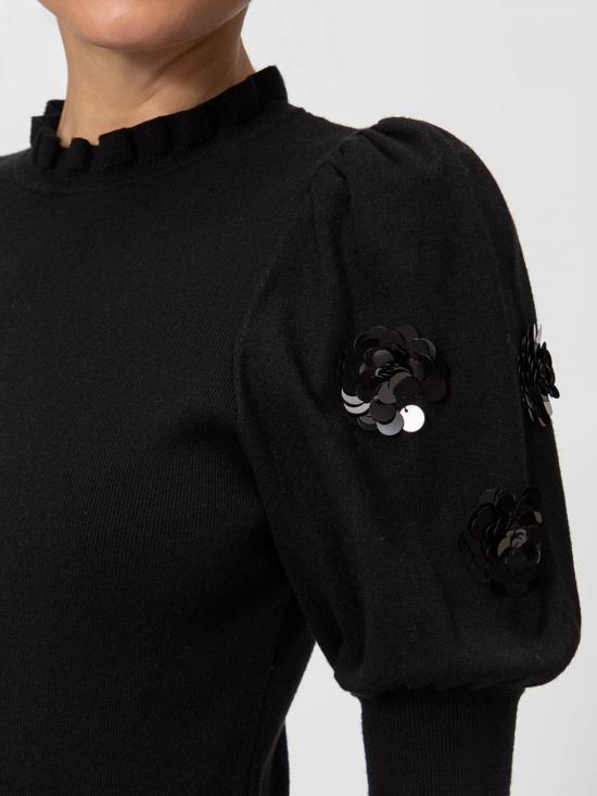 26FW 액티튜드 트윈세트 스웨터 262AT3105 00006 Black - ACTITUDE TWINSET
