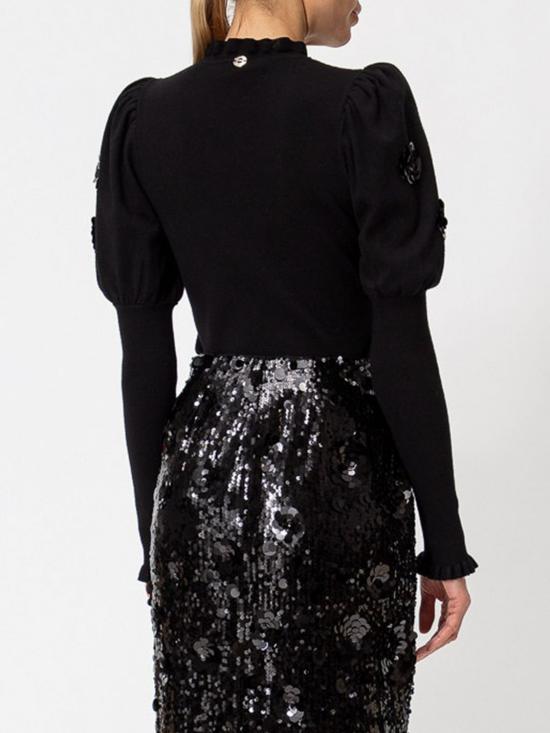 26FW 액티튜드 트윈세트 스웨터 262AT3105 00006 Black - ACTITUDE TWINSET