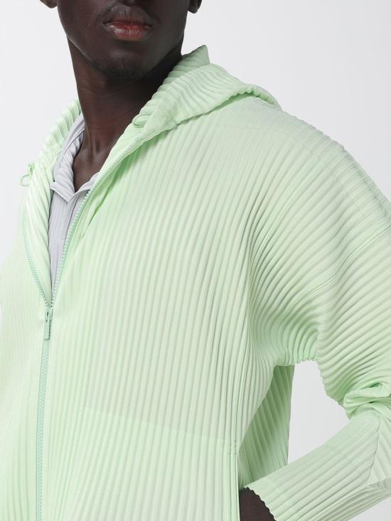 26FW 옴므 플리세 이세이 미야케 후드 티셔츠 HP68JL071 61 Green - HOMME PLISSE' ISSEY MIYAKE