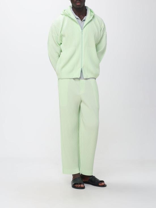 26FW 옴므 플리세 이세이 미야케 후드 티셔츠 HP68JL071 61 Green - HOMME PLISSE' ISSEY MIYAKE