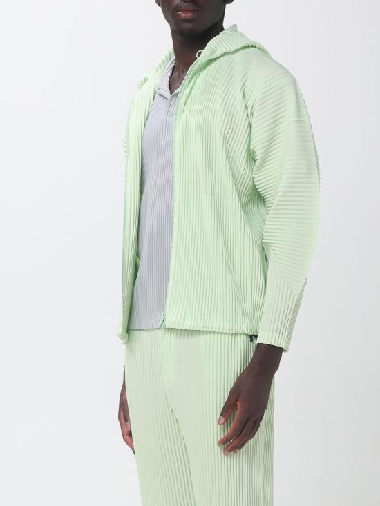 26FW 옴므 플리세 이세이 미야케 후드 티셔츠 HP68JL071 61 Green - HOMME PLISSE' ISSEY MIYAKE