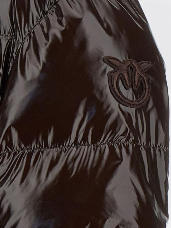 26FW 핑코 자켓 107222A3HC L72 Brown - PINKO