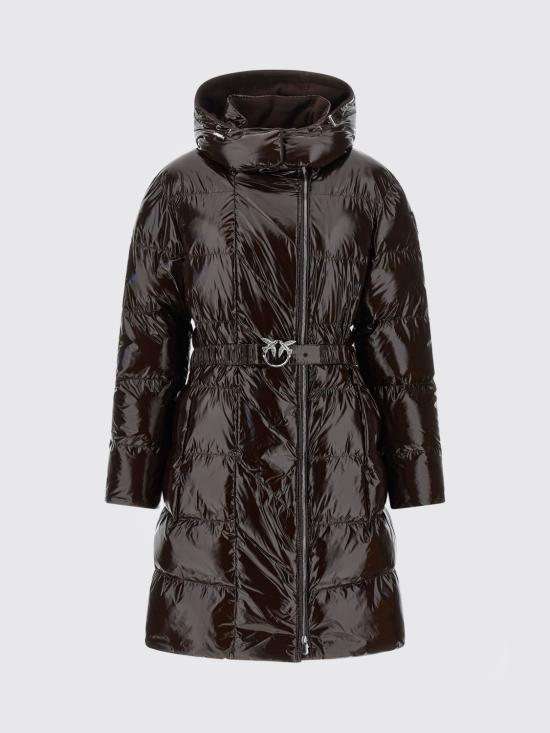 26FW 핑코 자켓 107222A3HC L72 Brown - PINKO