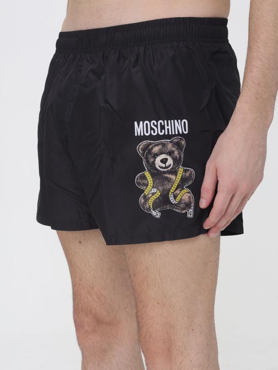 26FW 모스키노 스윔팬츠 42025274 1555 Black - MOSCHINO