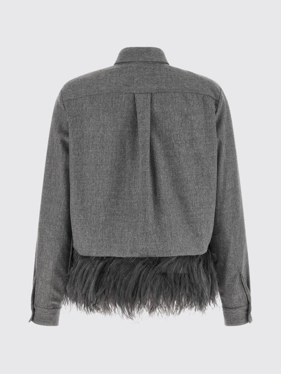 26FW 파비아나 필리피 셔츠 CAD226F312M415 8131 Grey - FABIANA FILIPPI