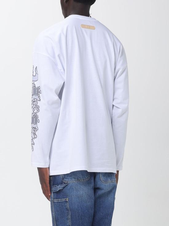 26FW 피디에프 긴팔 티셔츠 DFM54058TJ101GR04C White - PDF