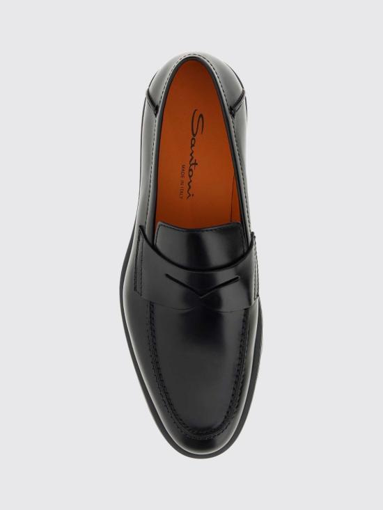 26FW 산토니 로퍼 MGDC18610NEOBNTG N01 Black - SANTONI