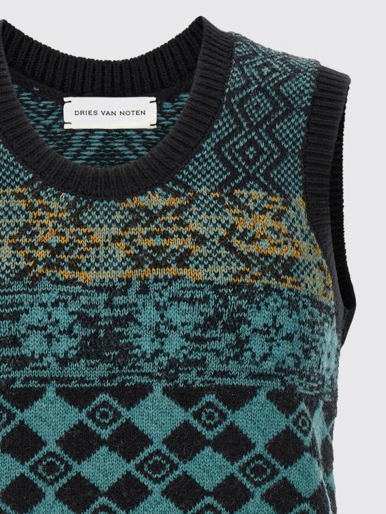 26FW 드리스 반 노튼 스웨터 0212234707 900 Multicolor - DRIES VAN NOTEN