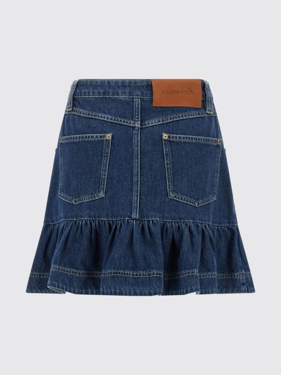 26FW 팜 리오 스커트 374736 L0034 Blue - FARM RIO