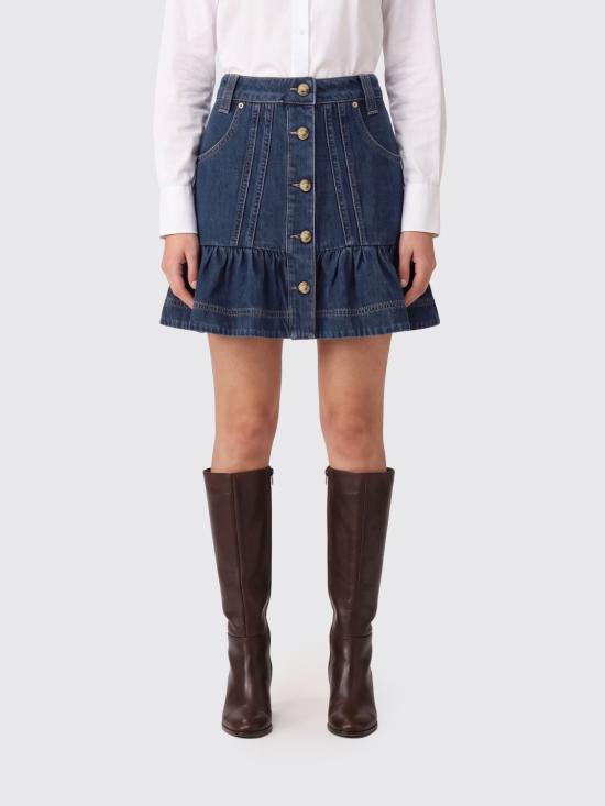 26FW 팜 리오 스커트 374736 L0034 Blue