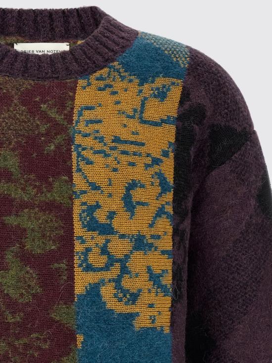 26FW 드리스 반 노튼 스웨터 0212334740 401 Multicolor - DRIES VAN NOTEN
