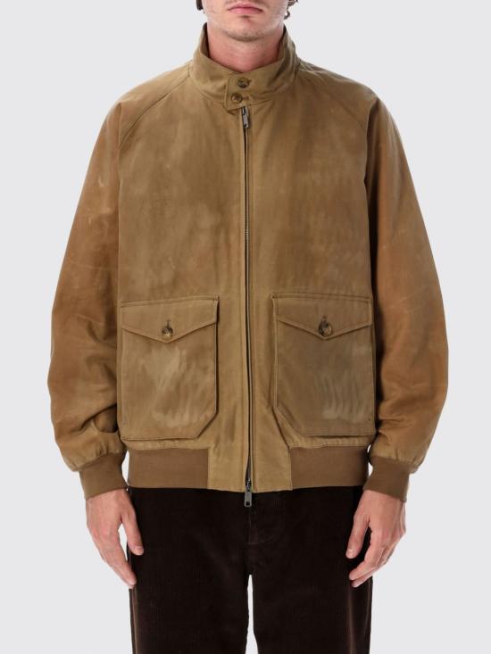 26FW 바라쿠타 G9 스웨이드 자켓 BRCPS0939UT2623 710 Brown