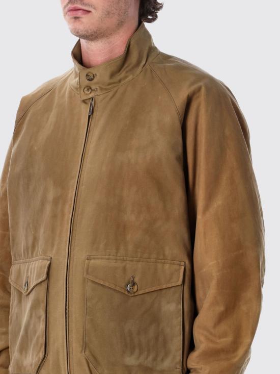 26FW 바라쿠타 G9 스웨이드 자켓 BRCPS0939UT2623 710 Brown - BARACUTA
